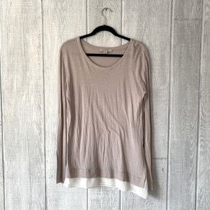 All Saints | Micro Long Sleeve T-Shirt, Ash Grey